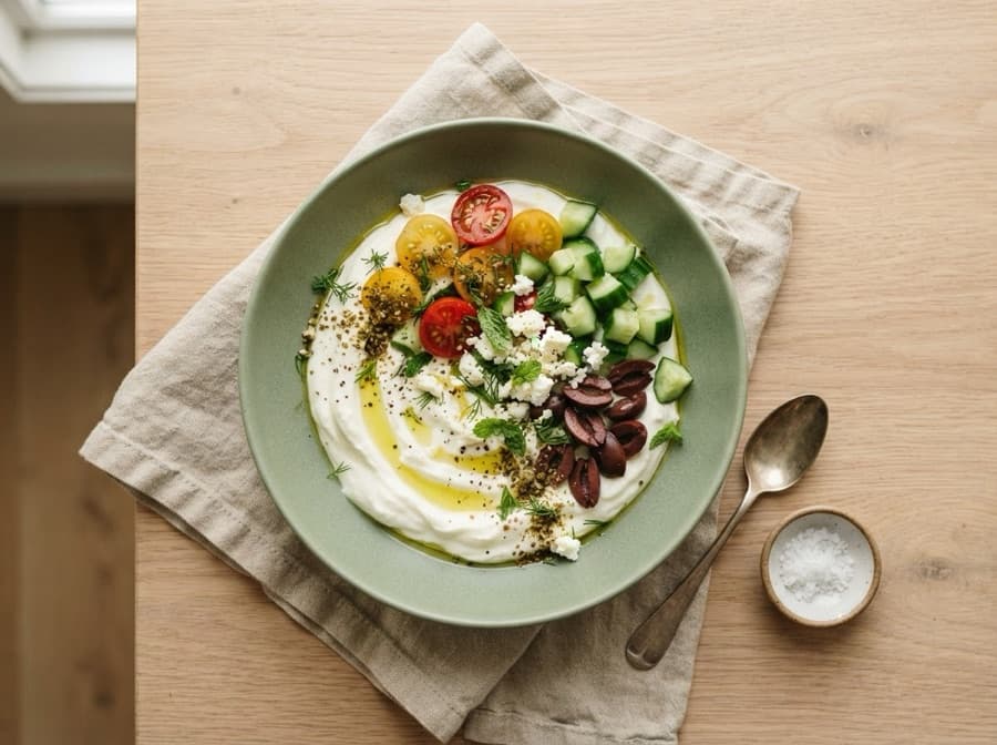 Savory Greek Yogurt Breakfast Bowl