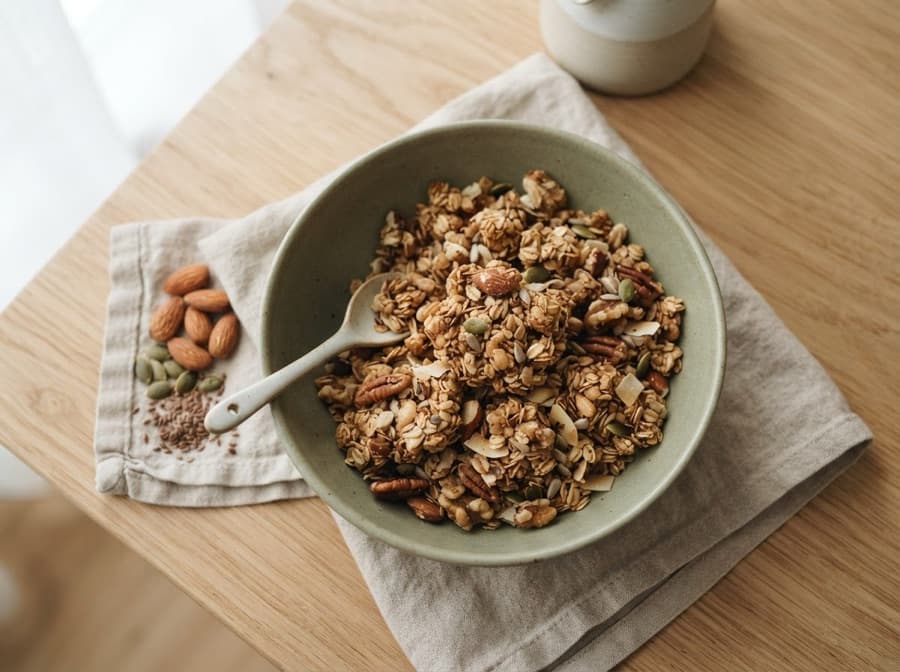 No-Sugar Nut and Seed Granola
