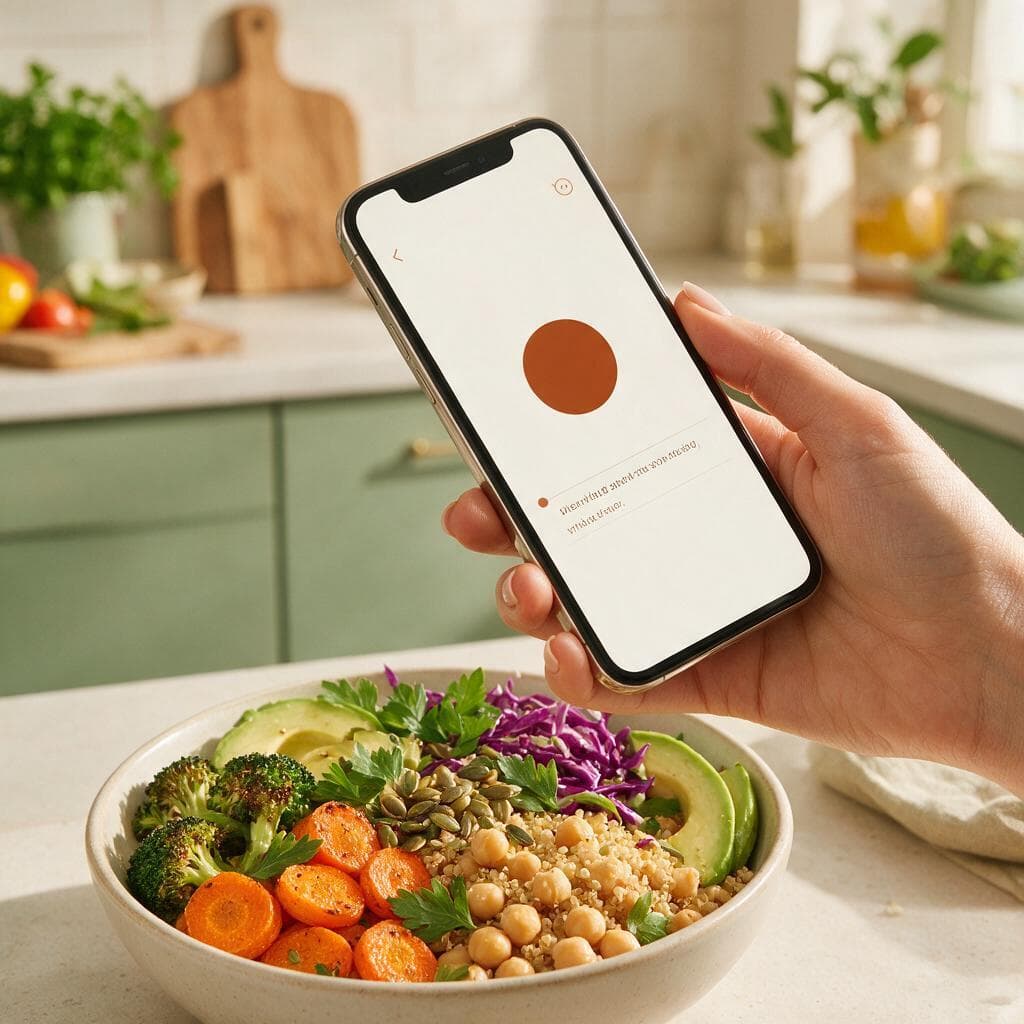 The scanner flagging a plate amber, with a swap suggestion
